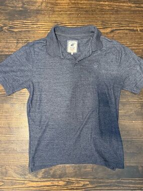 Beverly Hills Polo Club Navy Heather Polo Shirt